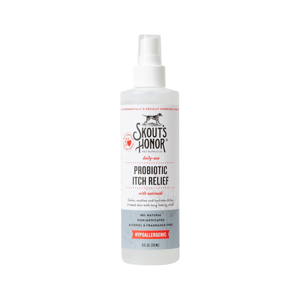 Skout's Honor Probiotic Itch Relief Spray, 8-oz image number null