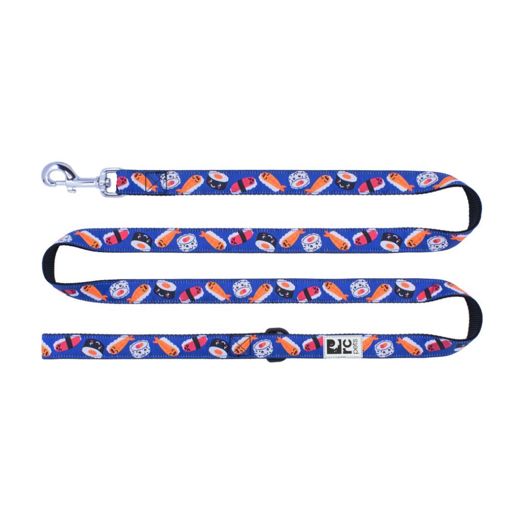 RC Pets 1"x6' Dog Leash Sushi image number null
