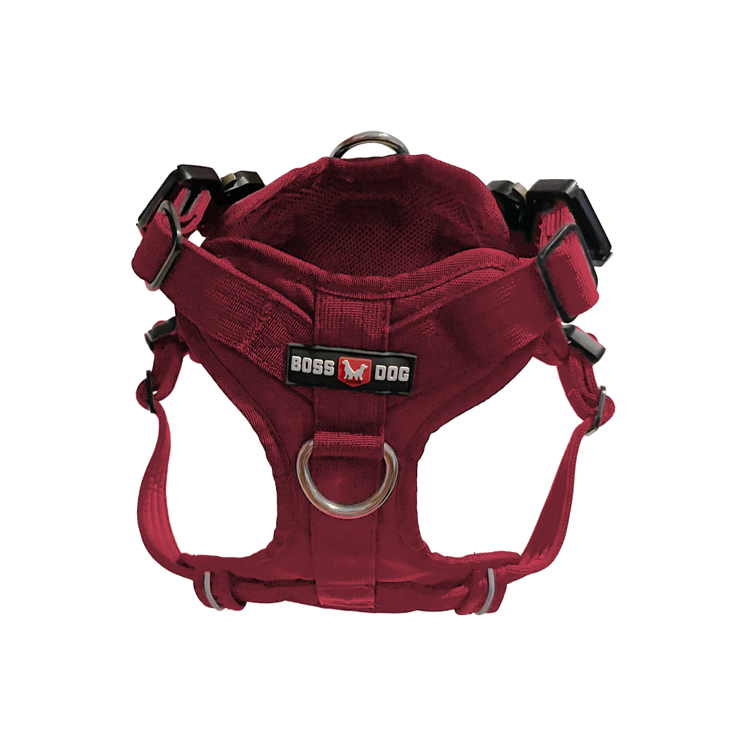 BOSS TACTICAL HARNESS W/ BOSS CLIPS RED LARGE image number null