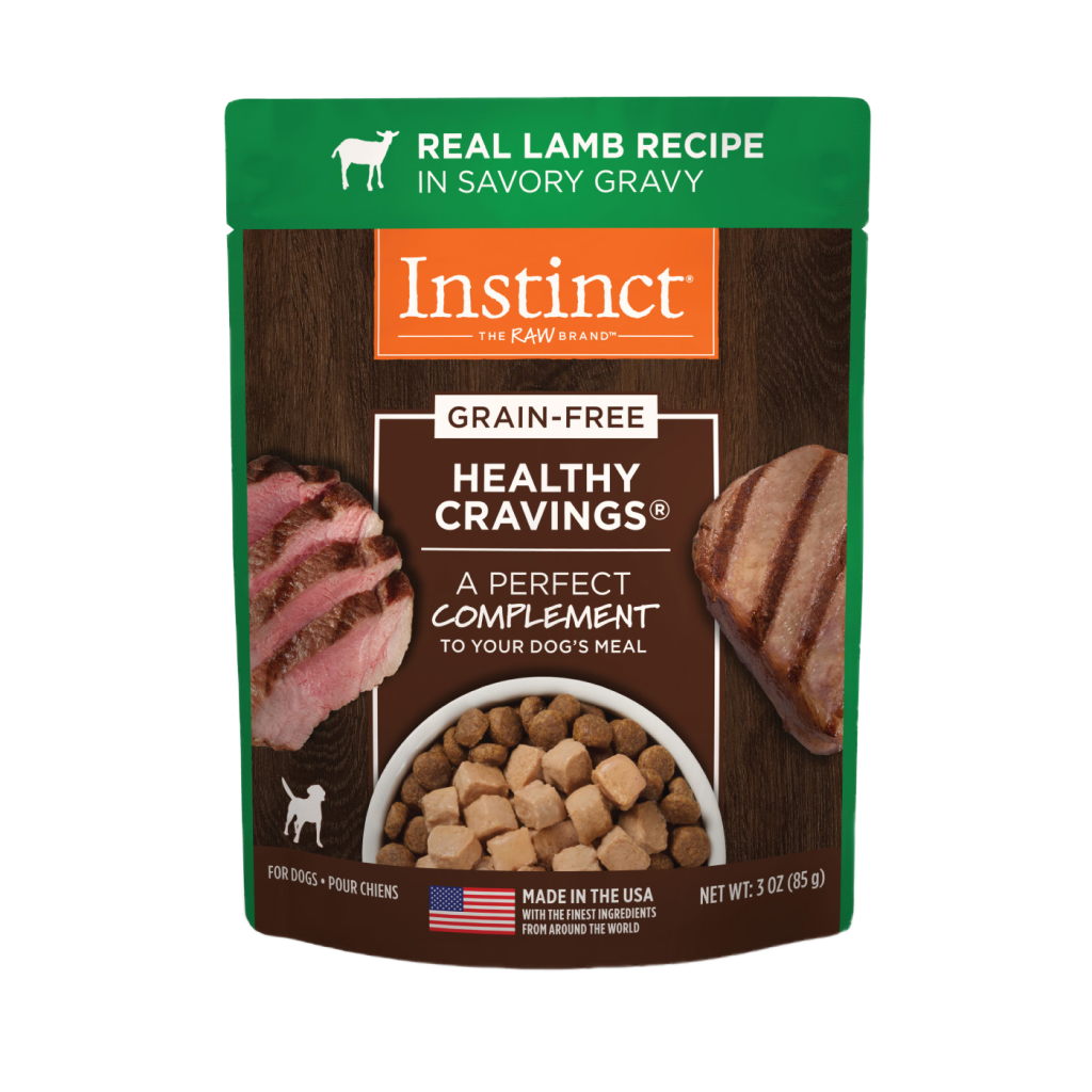 Instinct Healthy Cravings Grain-Free Real Lamb Recipe Wet Dog Food Topper image number null