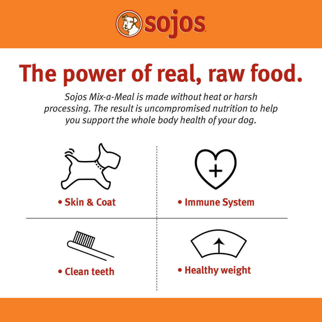 Sojos Mix-A-Meal Grain-Free Recipe Pre-Mix Dog Food image number null