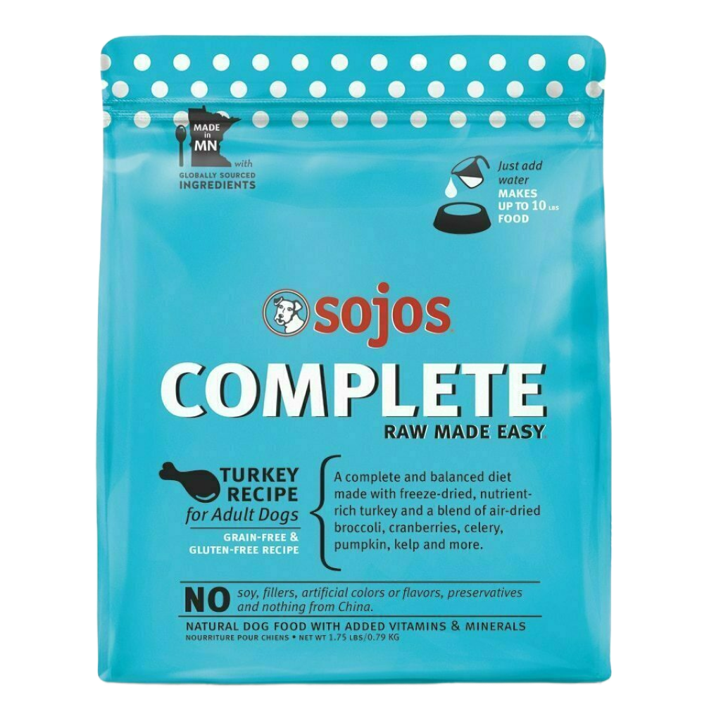 Sojos Complete Adult Dog Food - Turkey, 1.75-lb image number null