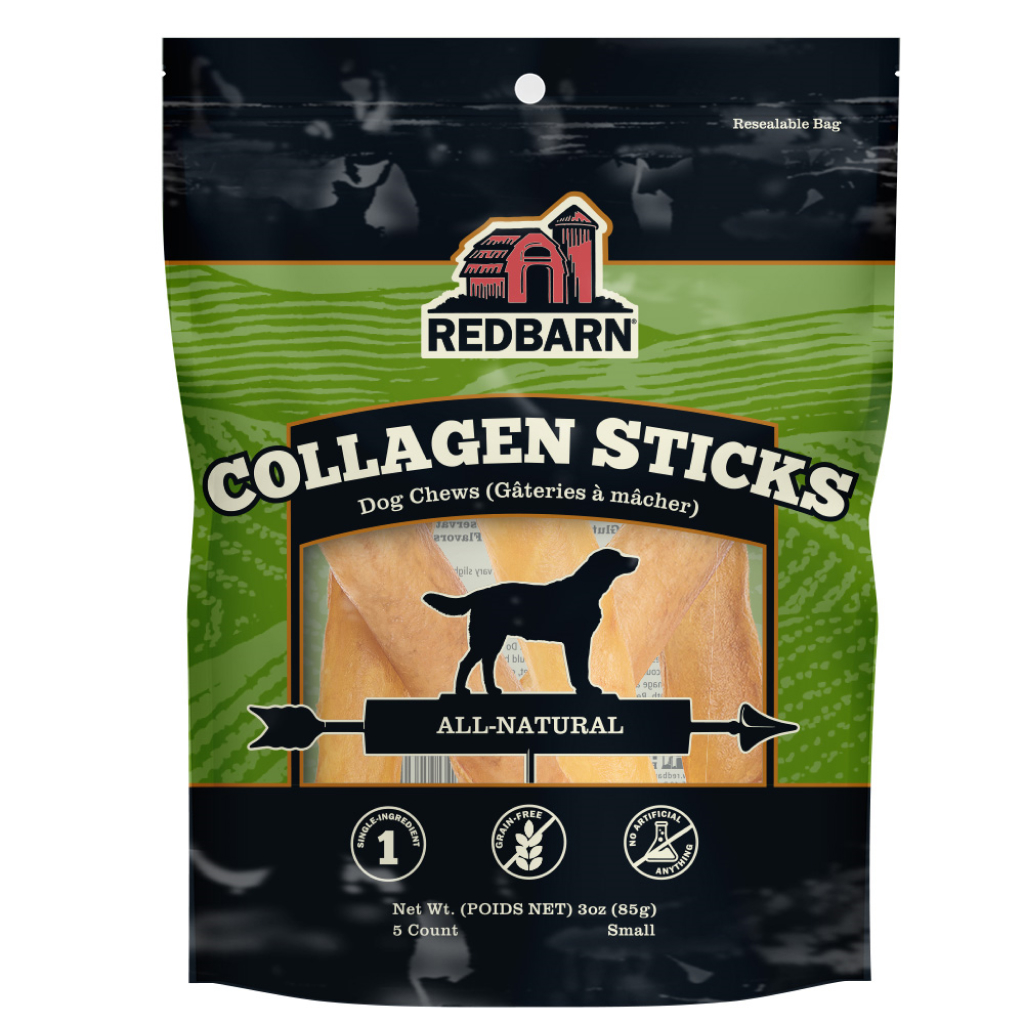 Redbarn Dog Small Collagen Stick Treat, 5-count image number null