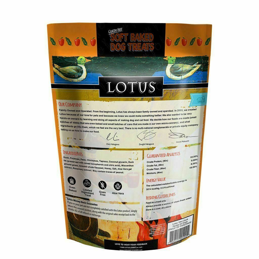 Soft-Baked Grain-Free Duck Treat image number null