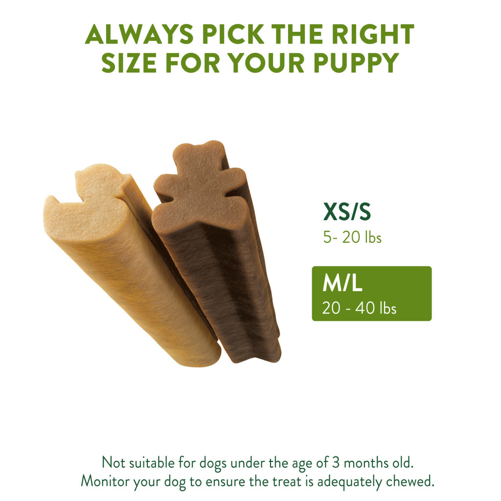 Whimzees Dog Puppy Breed Natural Dental Chews image number null