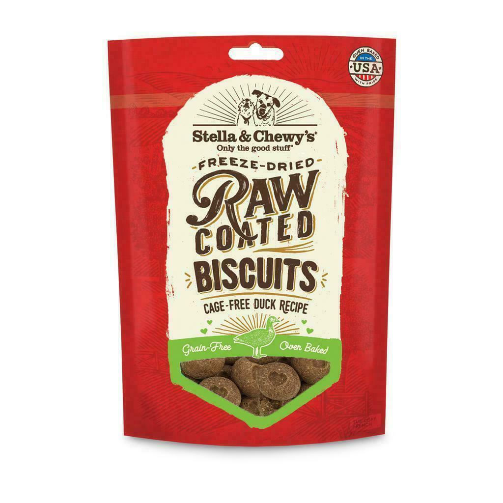 Stella & Chewy's Raw Coated Biscuits Cage Free Duck Recipe, 9-oz image number null