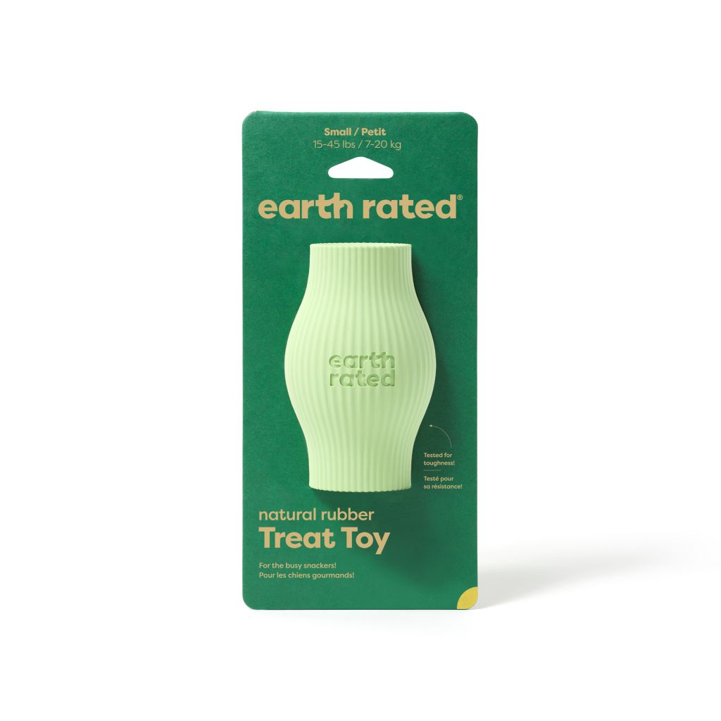 Earth Rated Small Treat Rubber Dog Toy, 1-count image number null