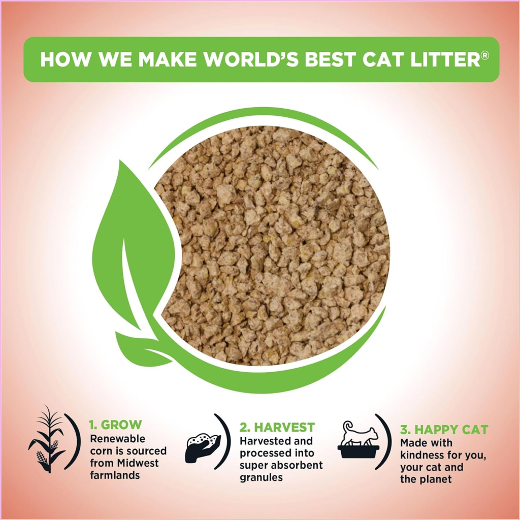 World's Best Multi Cat Clumping Corn Cat Litter image number null