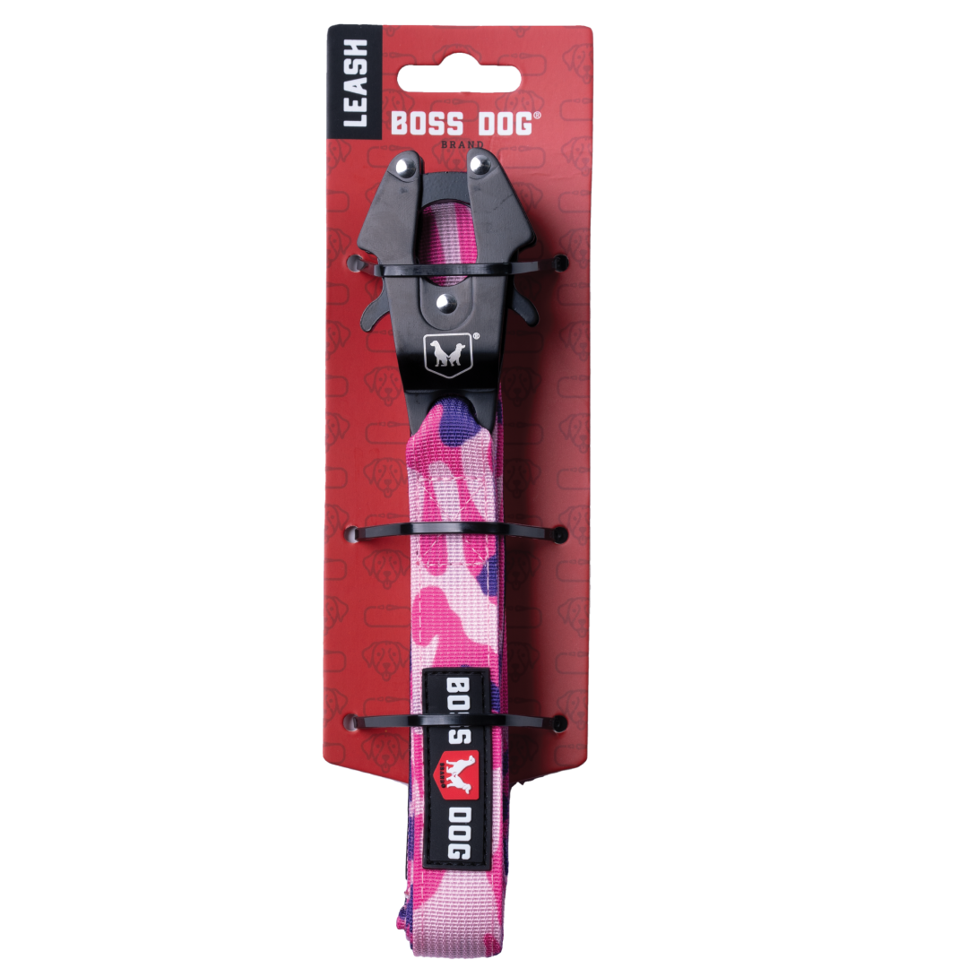 CAMO PINK 6FT LEASH 1" WIDE image number null