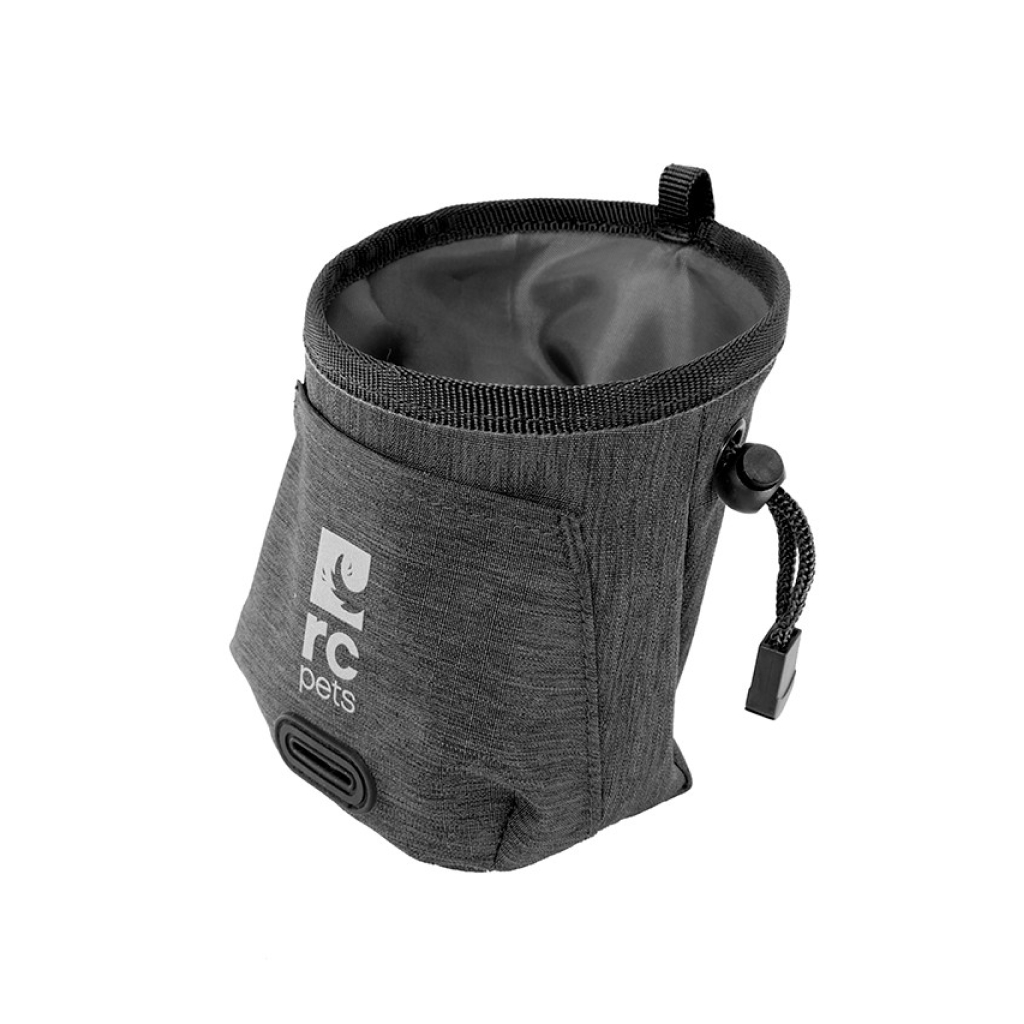 RC Pets Essential Treat Bag Heather Black image number null