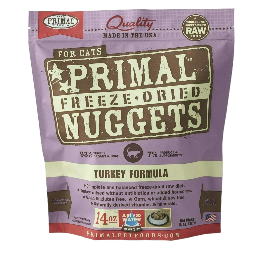 Feline Turkey Formula Nuggets 14-oz image number null