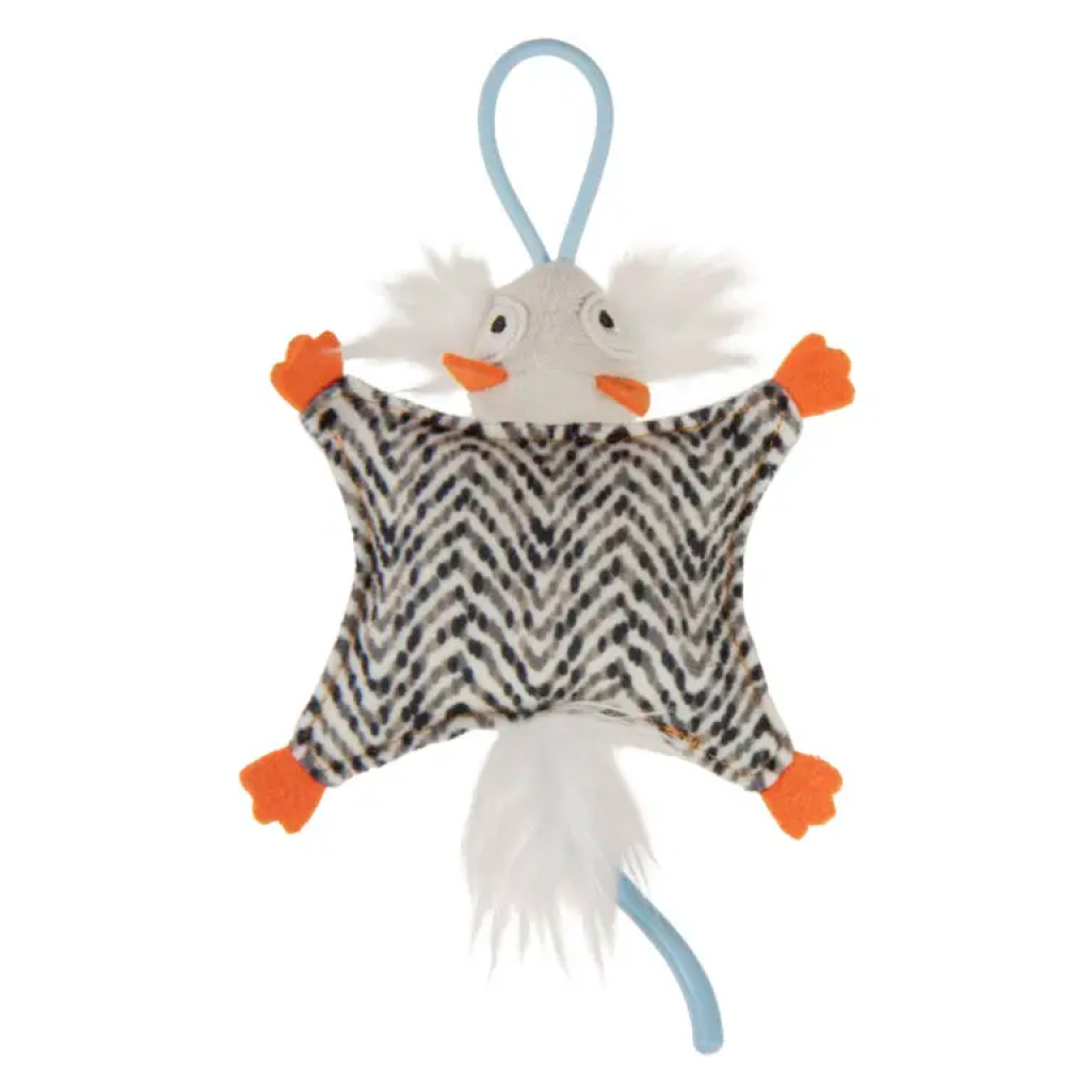 Instincts by SmartyKat Soarin' Squirrel Crinkle Launcher Cat Toy, 1-count image number null
