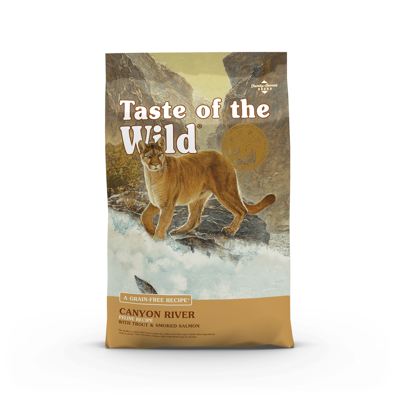 Taste Of The Wild Canyon River Feline Recipe With Trout & Smoked Salmon Dry Cat Food, 14-lb image number null