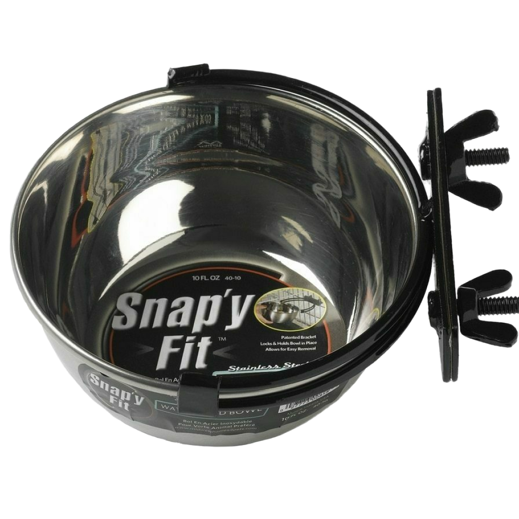 10-oz Snapy Fit Stainless Steel Bowl image number null