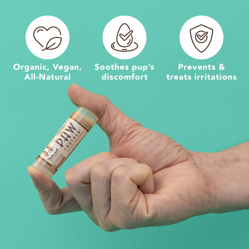 Natural Dog Company Paw Soother Travel Stick, 0.15-oz image number null