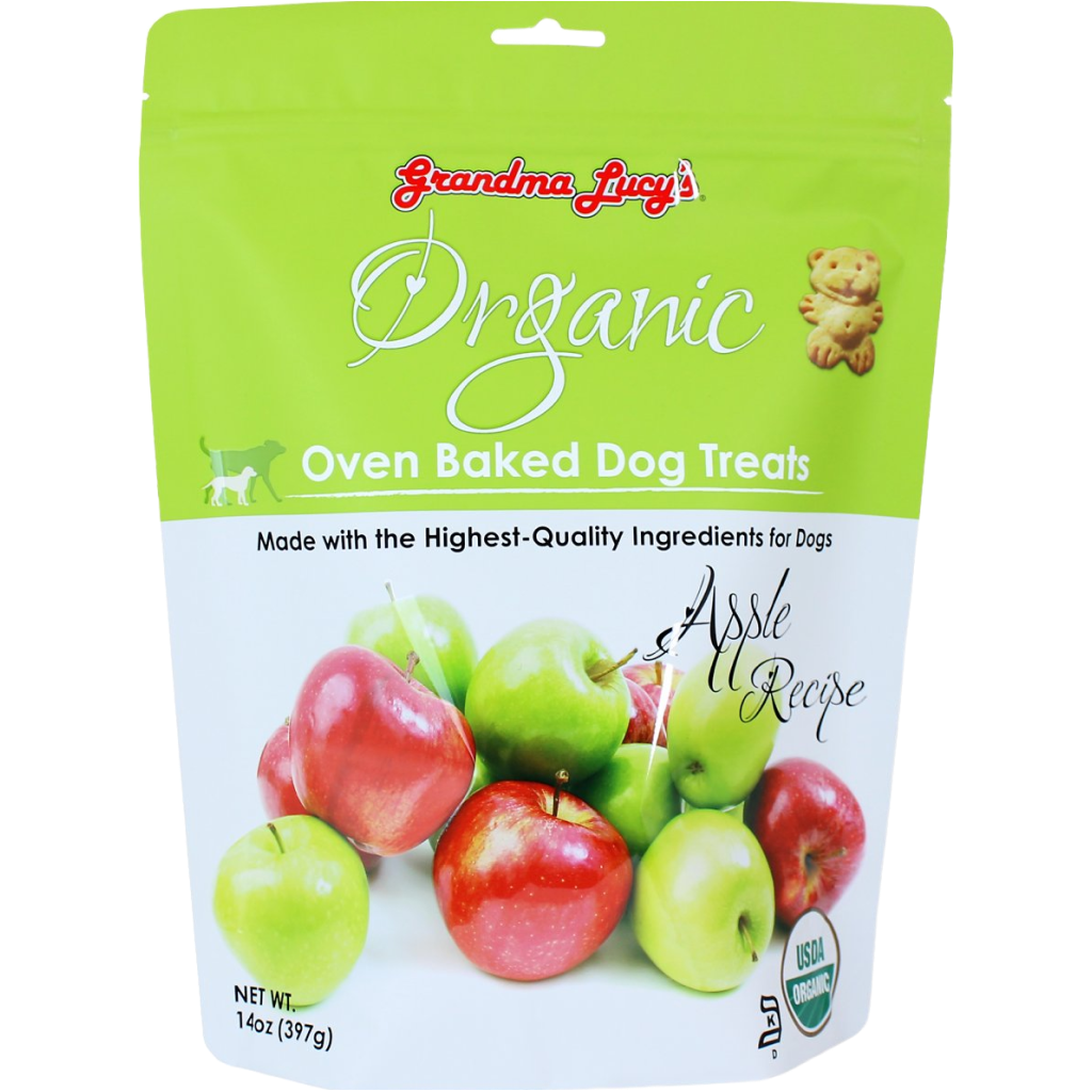 Organic Baked Dog Treats - Apple - 14-oz image number null