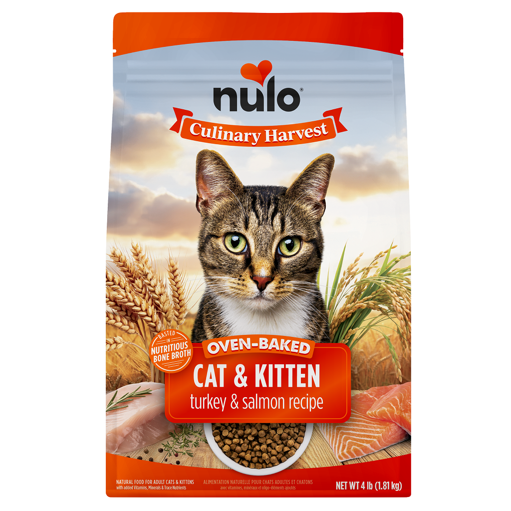 Nulo Cat Culinary Harvest Turkey & Salmon Dry food, 4-lb image number null