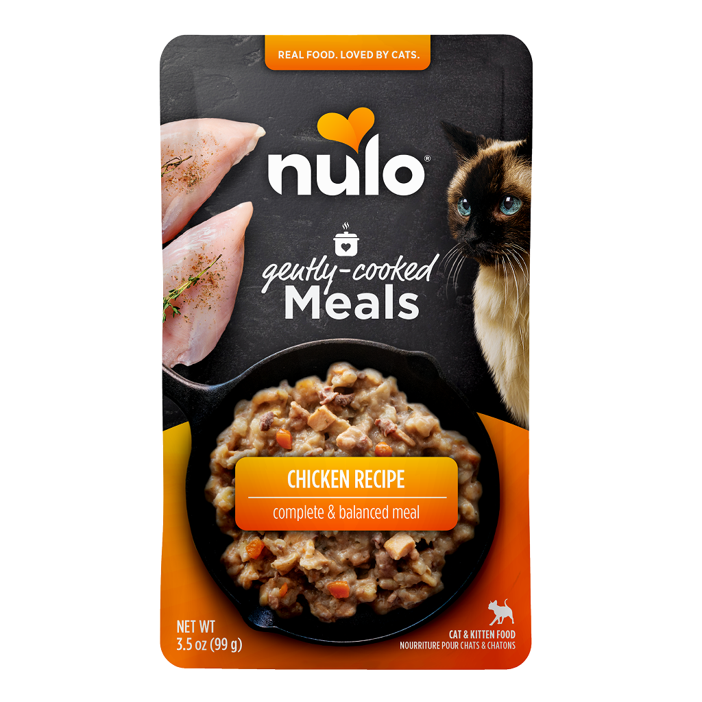 Nulo Cat Gently-Cooked Meals Chicken Pouch, 3.5-oz image number null