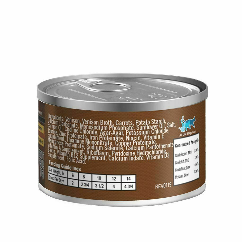 Lotus Just Juicy Venison Grain-Free Stew for Cats image number null