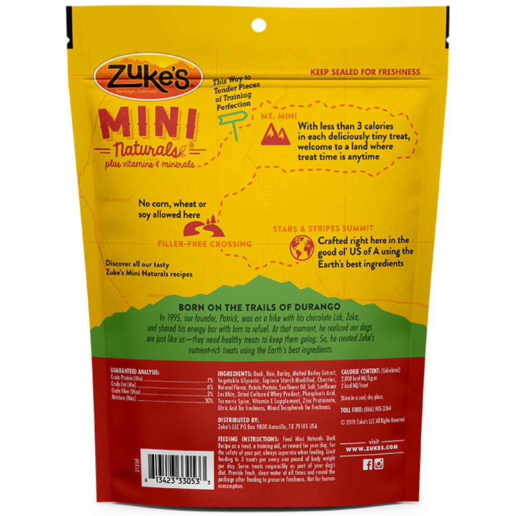 Zuke's Mini Naturals Duck 6-oz image number null