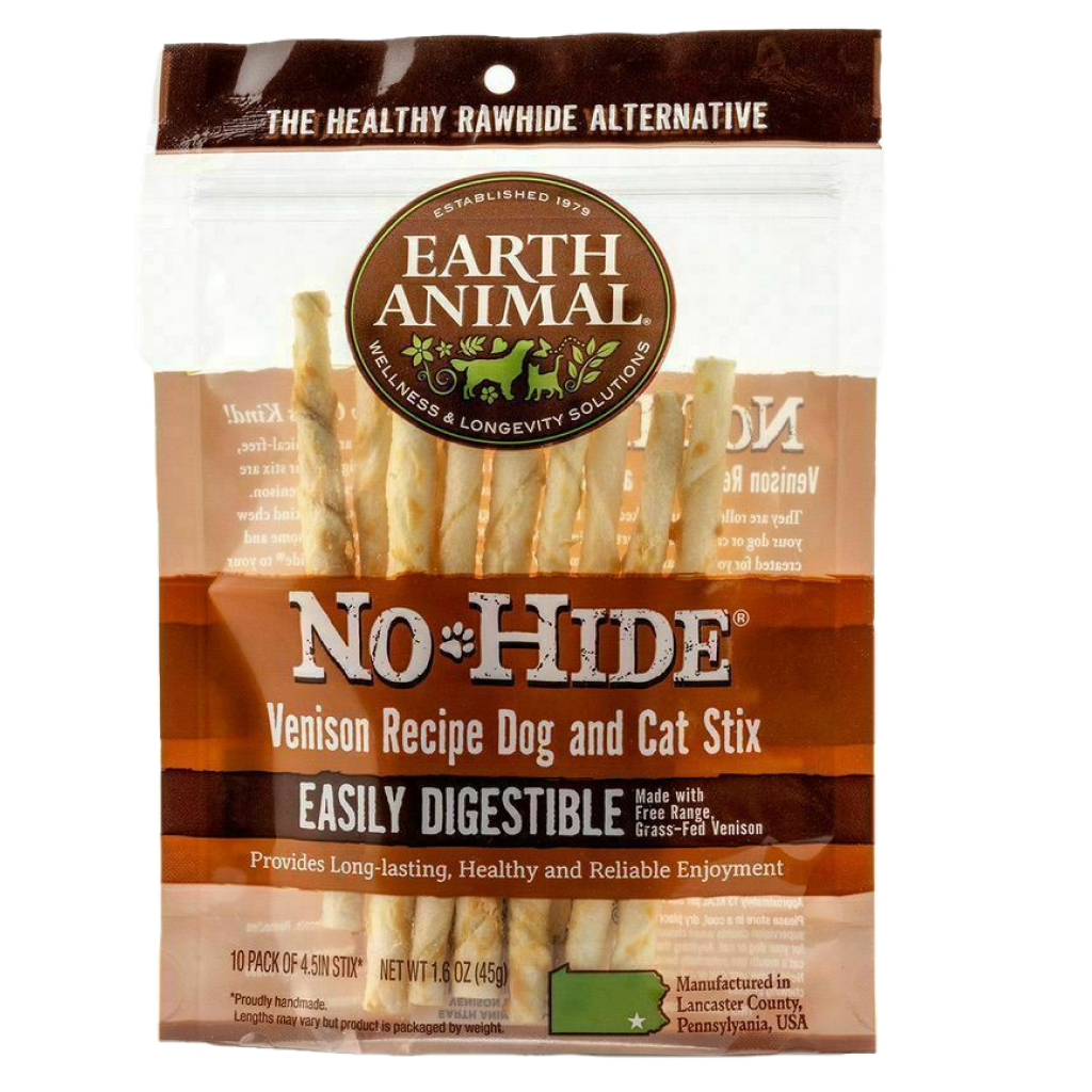 No-Hide Venison Chews - Stix 10 Pack image number null