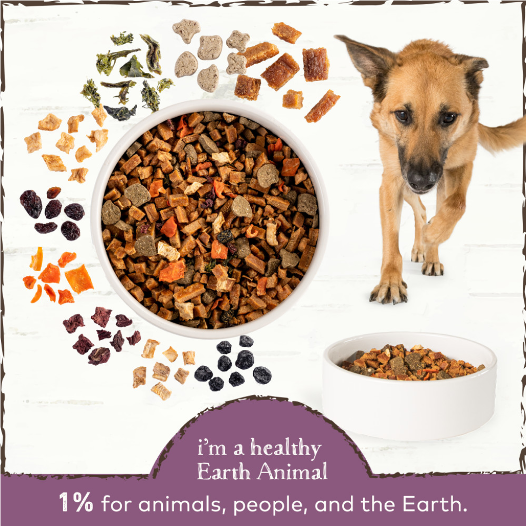 Earth Animal Wisdom Turkey Air-Dried Dog Food, 10-lb Bag image number null
