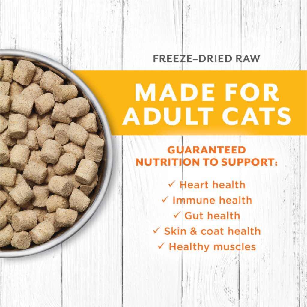 Instinct Freeze-Dried Raw Longevity Adult Chicken Bites Cat Food, 1.5-oz image number null