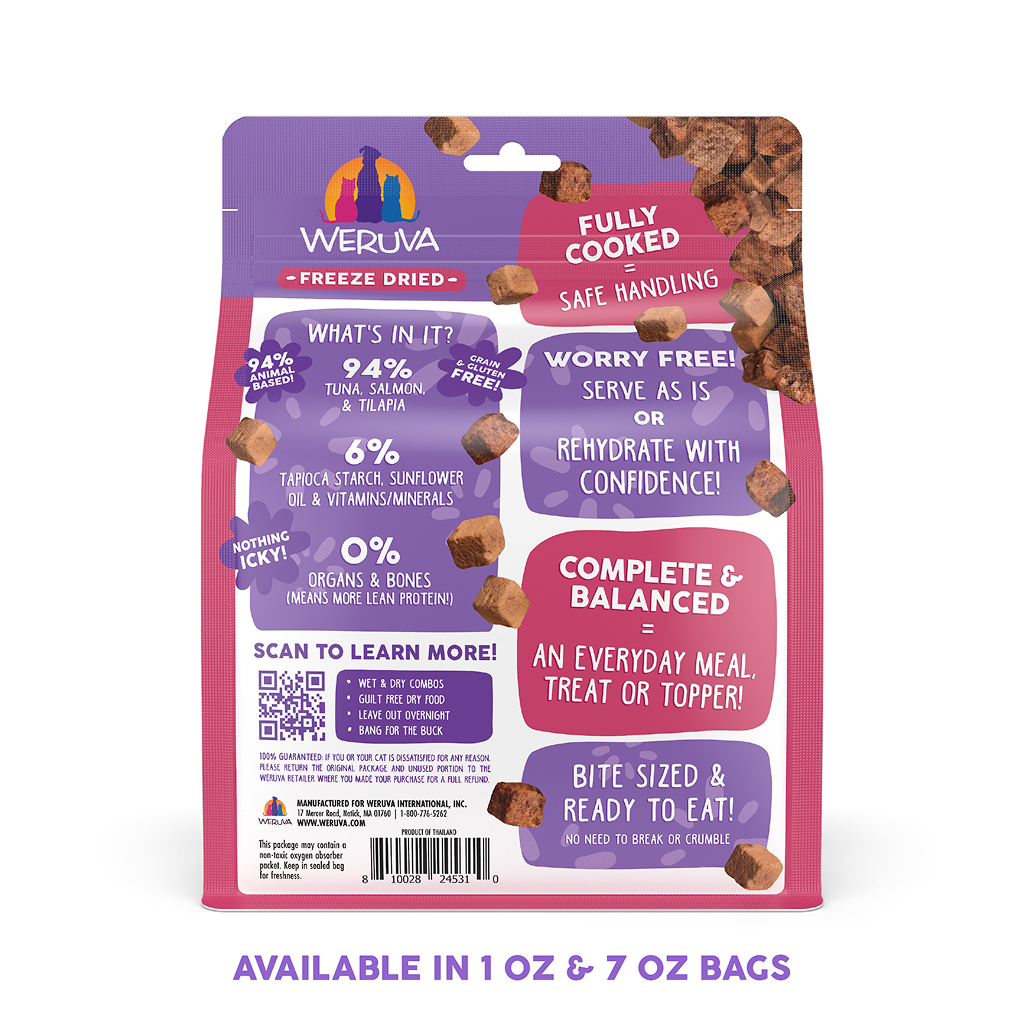 Weruva Cat Freeze Dried Mideast Feast, 7-oz image number null